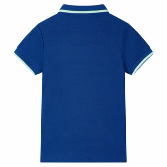 Kinderpoloshirt 140 donkerblauw 2