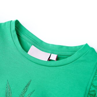 Kindershirt 116 groen 3