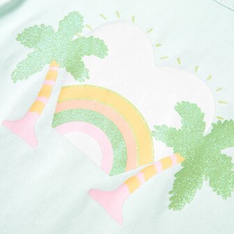 Kindershirt 128 lichtmint 4