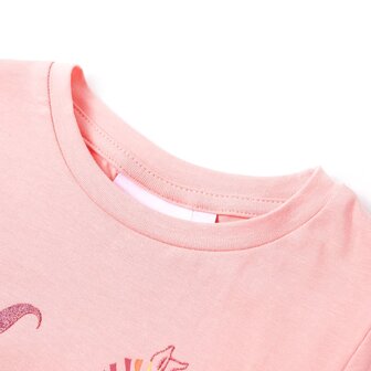 Kindershirt 116 roze 3