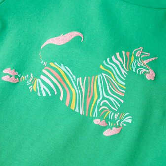 Kindershirt 128 groen 4