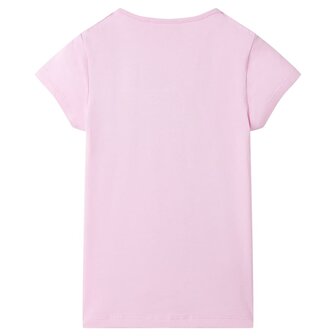 Kindershirt 128 lila 2