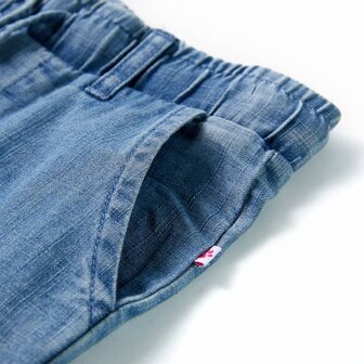 Kinderbroek 92 denimblauw 4