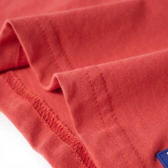 Kindershirt 116 rood 6