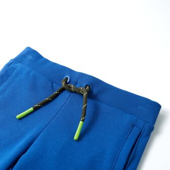 Kindershort met trekkoord 128 blauw 3