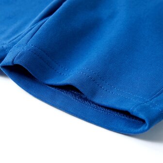 Kindershort met trekkoord 140 blauw 5