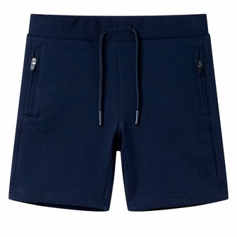 Kindershort 92 marineblauw 1