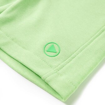 Kindershort 140 fluorescerend groen 5