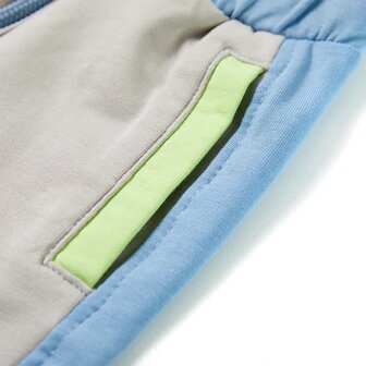 Kindershort met trekkoord 104 blauw 4