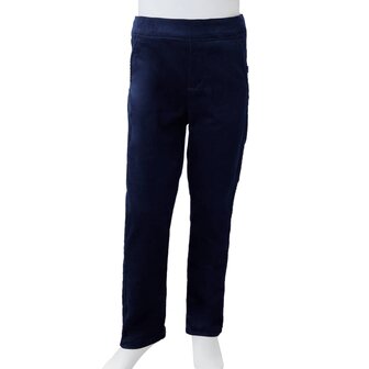 Kinderbroek 92 donker marineblauw 9