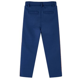 Kinderbroek met trekkoord 92 marineblauw 2