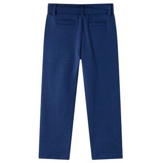 Kinderbroek met trekkoord 92 marineblauw 2