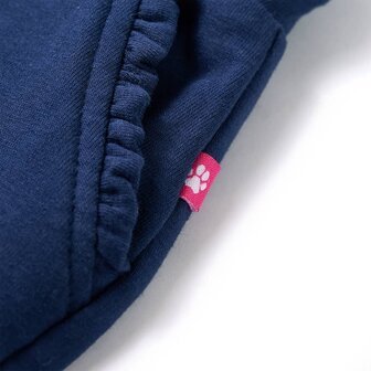 Kinderbroek met trekkoord 104 marineblauw 5