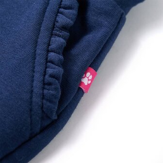 Kinderbroek met trekkoord 116 marineblauw 5