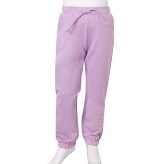 Kinderjoggingbroek 104 lila 9