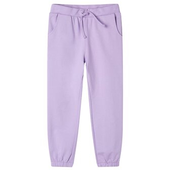 Kinderjoggingbroek 128 lila 1