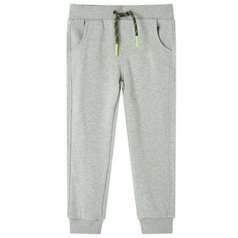 Kinderjoggingbroek 116 lichtkaki 1