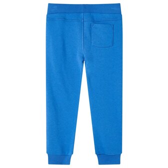 Kinderjoggingbroek 104 blauw 2