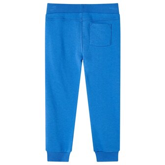 Kinderjoggingbroek 128 blauw 2