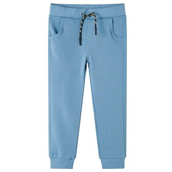 Kinderjoggingbroek 92 blauw 1