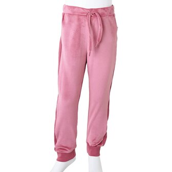 Kinderjoggingbroek 128 frambooskleurig 8