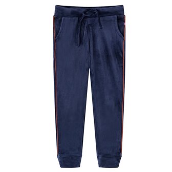 Kinderjoggingbroek 92 marineblauw 1