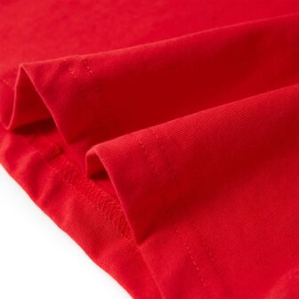 Kindershirt 116 rood 6