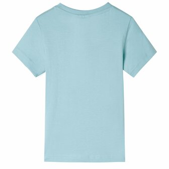 Kindershirt 104 lichtzeeblauw 2