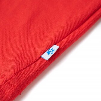 Kindershirt 116 rood 5