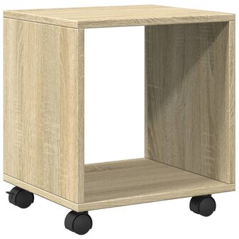 Rolkast 37x33x42,5 cm bewerkt hout sonoma eikenkleurig 7