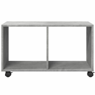 Rolkast 72x33x42,5 cm bewerkt hout betongrijs 5