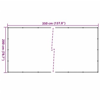 Aanhangwagennet 2x3,5 m HDPE groen 7