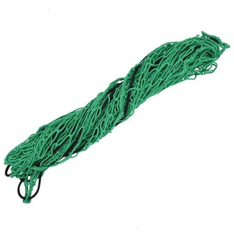 Aanhangwagennet elastisch touw 2,1x1,25 m polypropeen groen 2