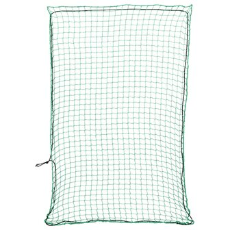 Aanhangwagennet elastisch touw 5x3,5 m polypropeen groen 1