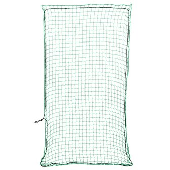 Aanhangwagennet elastisch touw 7x3,5 m polypropeen groen 1