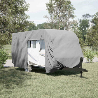 Caravanhoes 460x250x220 cm vliesvlies grijs 3