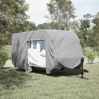 Caravanhoes 550x250x220 cm vliesvlies grijs 3