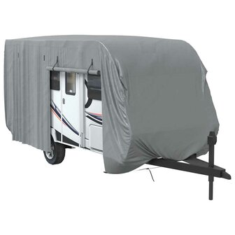 Caravanhoes 670x250x220 cm vliesvlies grijs 8