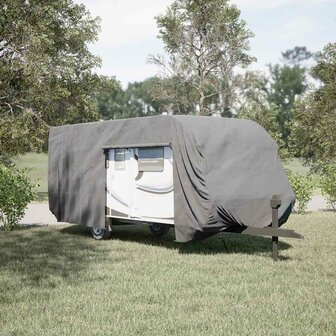 Caravanhoes 732x250x220 cm vliesvlies grijs 3