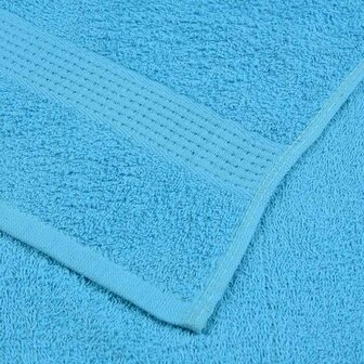 Badhanddoeken 2 st 100x150 cm 360 g/m&sup2; 100% katoen turquoise 6