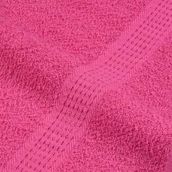 Badhanddoeken 2 st 100x150 cm 360 g/m&sup2; 100% katoen roze 7