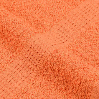 Gastendoekjes 4 st 30x50 cm 360 g/m&sup2; 100% katoen oranje 7