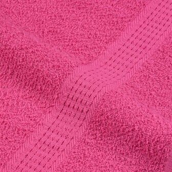 Gastendoekjes 2 st 30x50 cm 360 g/m&sup2; 100% katoen roze 7