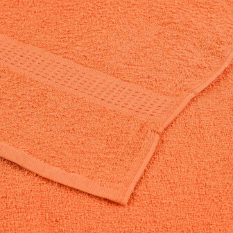 Saunahanddoeken 4 st 80x200 cm 360 g/m&sup2; 100% katoen oranje 6