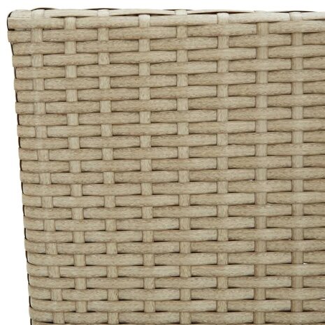 3-delige Tuinset met kussens poly rattan beige 8720286829493 9