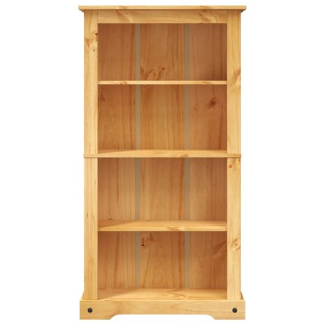 Boekenkast grenenhout met 4 planken Corona-stijl 81x29x150 cm 8718475526230 3