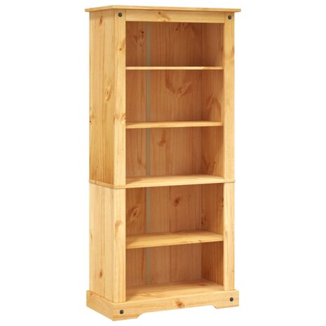 Boekenkast met 5 planken Corona-stijl 81x40x170 cm grenenhout 8718475526247 2