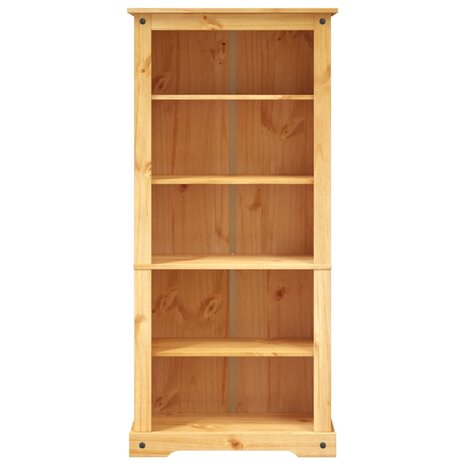 Boekenkast met 5 planken Corona-stijl 81x40x170 cm grenenhout 8718475526247 3