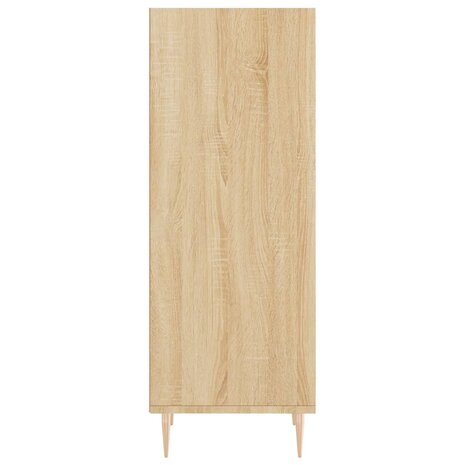 Dressoir 34,5x32,5x90 cm bewerkt hout sonoma eikenkleurig 8720845868901 5