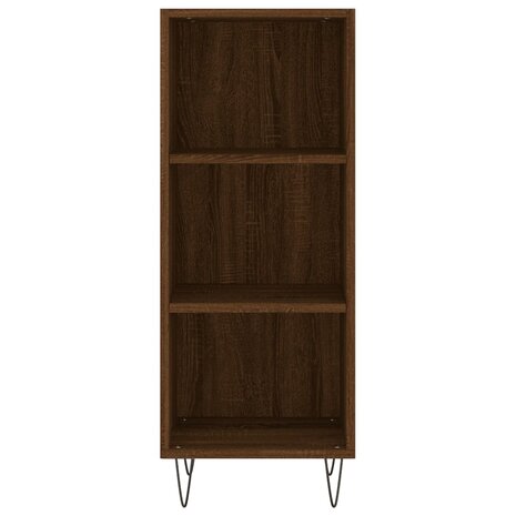 Dressoir 34,5x32,5x90 cm bewerkt hout bruin eikenkleur 8720845869021 4